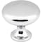 Elements 1-3/16" Diameter Polished Chrome Madison Cabinet Mushroom Knob 3910-PC - alternate 1